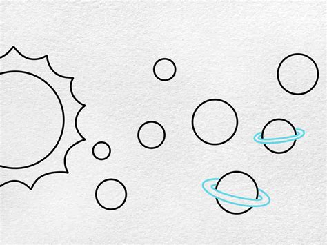 Solar System Drawing Simple 的图像结果