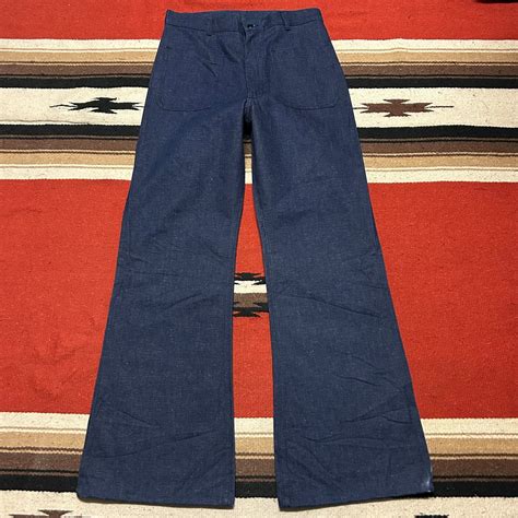 '85 U.S.NAVY Denim Sailor Pants size 31XL | DESERTSNOW