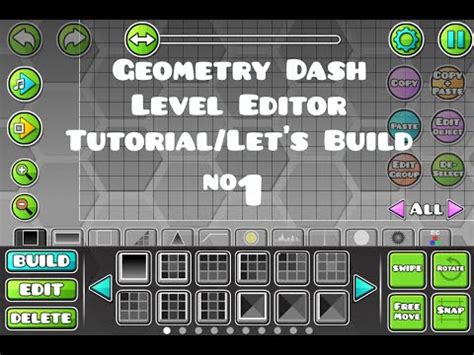 Image result for Geometry Dash Editor Tutorial Tablet