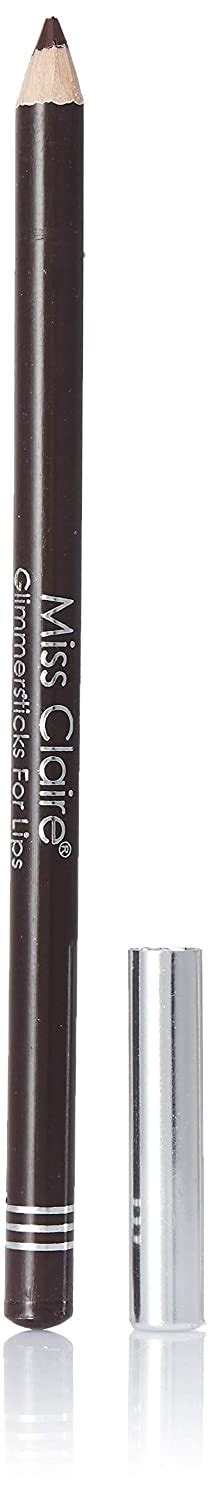 Buy Miss Claire Shimmery Glimmersticks For Lips L-17, Chocolate, 1.8 G ...