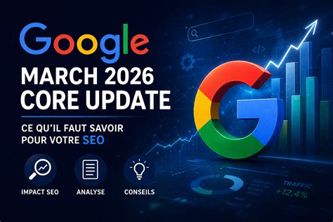 Google March 2026 Core Update : impact…