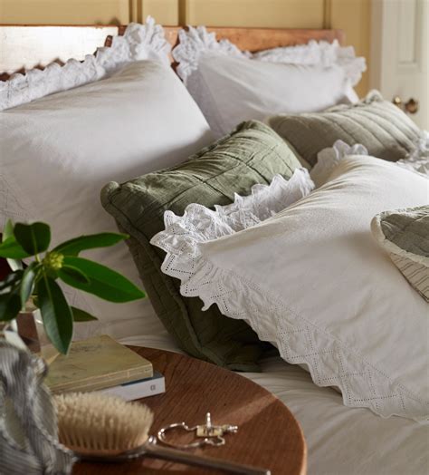 White Valerie 100% Cotton Pillowcase | Secret Linen Store