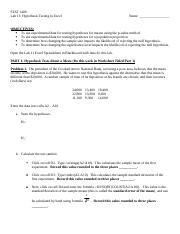 Image result for Hyopthesis Testing Using Excel