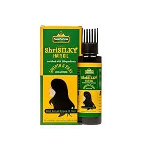 Buy Shrisiddh Shrisilky Hair Oil 80ml (Pack of 2) | Ayurvedic Hair ...