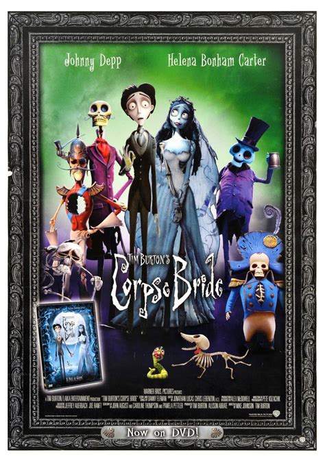 Image result for Tim Burton Corpse Bride Poster