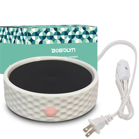 Amazon.com: Electric Large Candle Warmer Plate - Ceramic Candle Wax ...