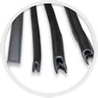 Exporter of EPDM Extruded Rubber profiles, Window Channel