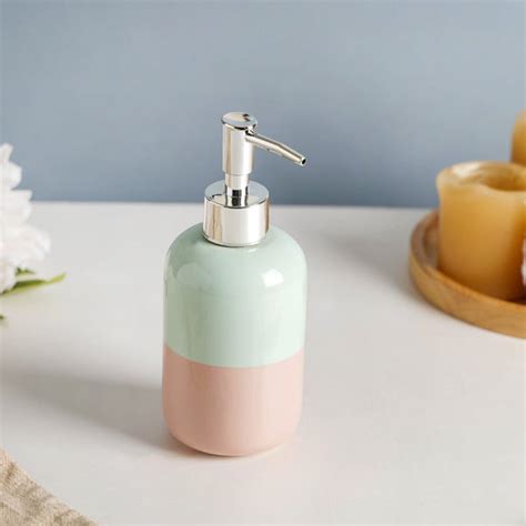 Pastel Ceramic Soap Dispenser 350 ml