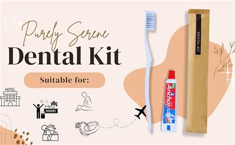 Hotel Dental Kit, Pack Of 100, With Toothbrush & 8 Gram Toothpaste, Bio ...