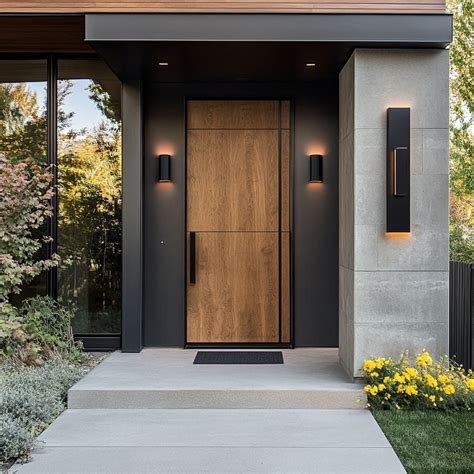Stylish Modern Front Door Ideas to Refresh Your Entryway | Modern front ...
