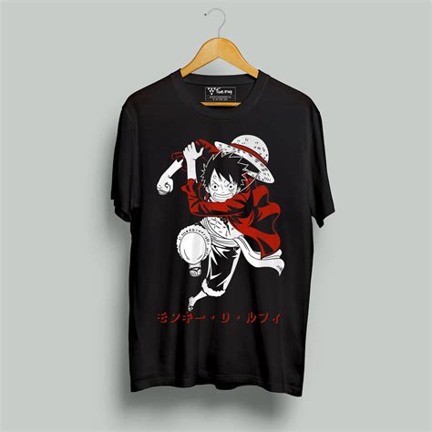 Buy One Piece T shirt Monkey D Luffy Anime T shirt Online India – Fans Army