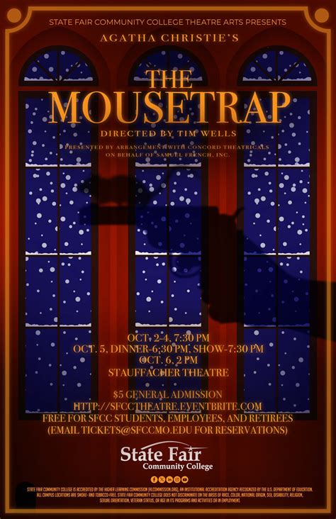 SFCC Theatre Arts to Present Agatha Christie’s The Mousetrap - State ...