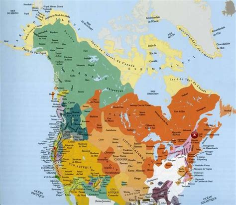 First Nations Map North America: Tribes & Territories