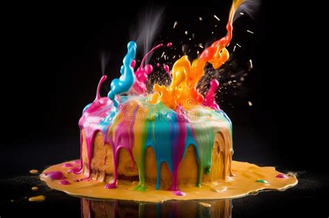 Image result for Exploding Birthday Cake