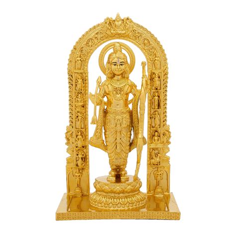 “Lord Murugan Idol – Subramanya Swamy Golden Statue for Pooja, Temple