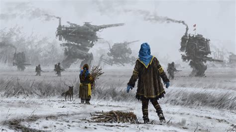 Jakub Rozalski - Neighbors