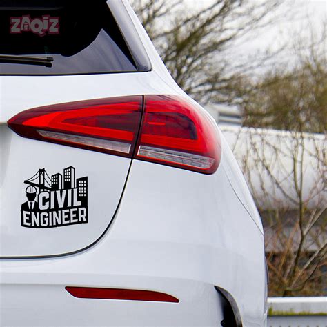 Classic Civil Engineer Life Sticker for Cars – Rhino Industries