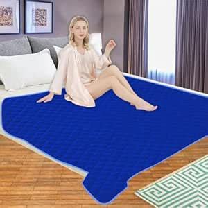ADBENI HOME Quilted Cotton Waterproof Washable Incontinence Bed Pad ...
