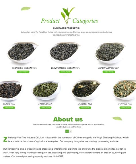 Company Overview - Zhejiang Wuyi Tea Industry Co., Ltd.