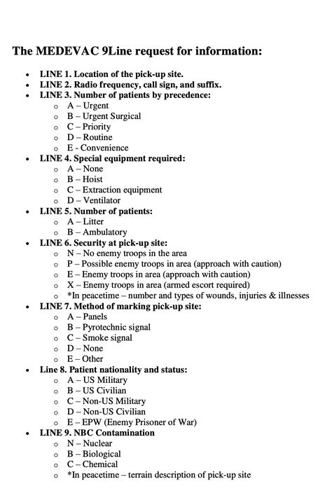 TRIAGE and EVAC TASKS - Next Level Medic
