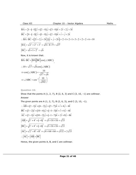Image result for Math 2 3 Class 12 Question 10
