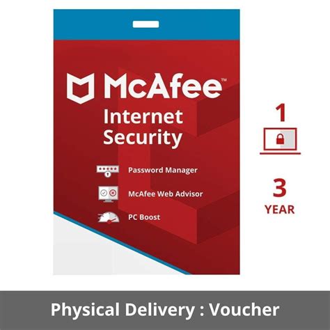 buy McAfee Internet Security (1 PC, 3 Years)
