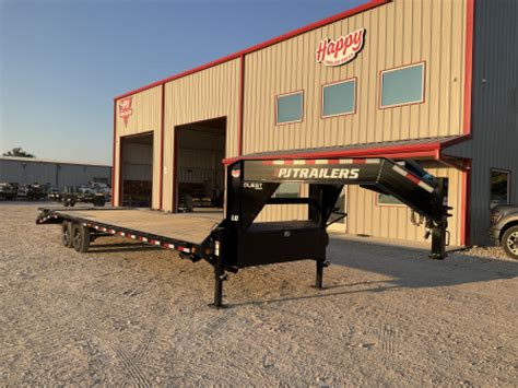 New 2026 PJ 102”x30’ Quest Gooseneck Flatbed w/ Singles – LQ for sale in Ferris, TX