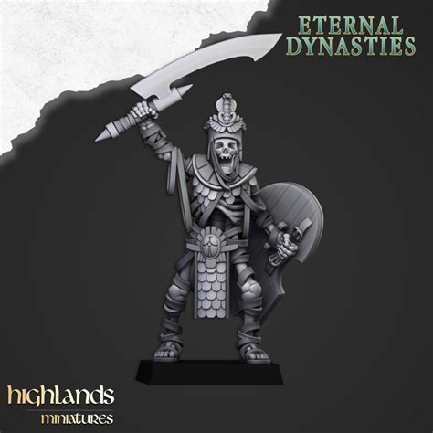 Acheter Highlands Miniatures - Eternal Dynasties - Ancient Guard with ...
