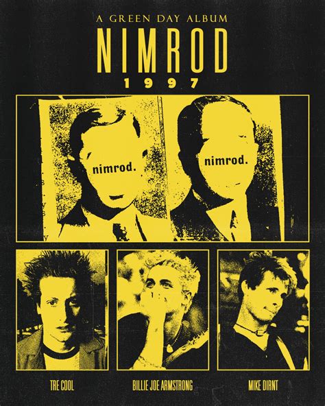Green Day Nimrod Vintage Poster (POSTERANDSTUFF IG) | Green day poster ...