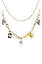8 Other Reasons Flower Layered Necklace in Multi | REVOLVE