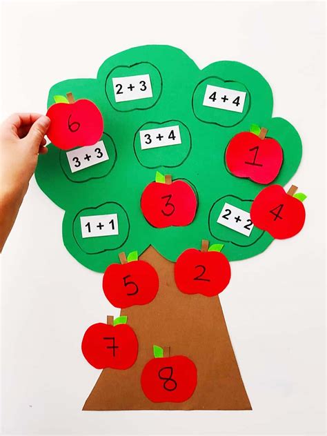 Image result for Apple Tree Math Game Learning Activity