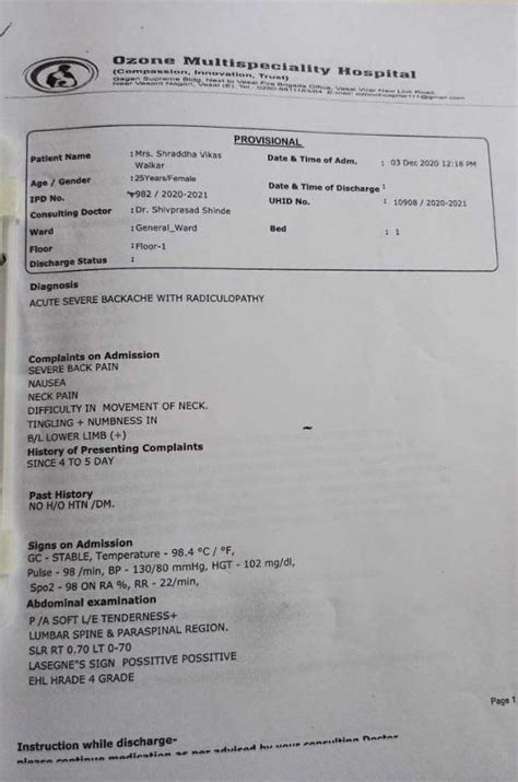 Shraddha Walkar was hospitalised in 2020 with severe back pain, assault ...