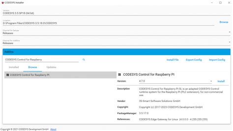 CoDeSys Raspberry Pi Example 的图像结果