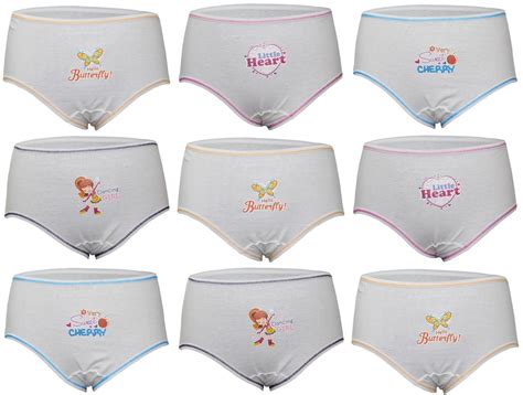 Buy BODYCARE Printed Girls Panty Pack of 9 from Basyx at Amazon.in