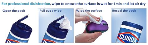 Clorox Expert Disinfecting Wipes | Kills 99.9 % Germs and Virus | Multi ...