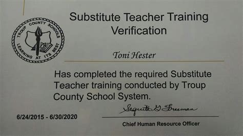 Teaching License