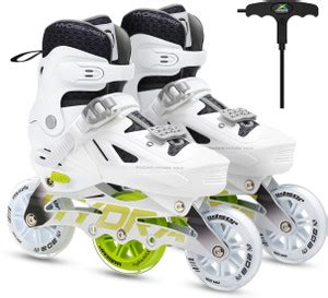 Jaspo Radar Edge 100mm Adjustable Inline Skates, Aluminium Frame, ABEC ...