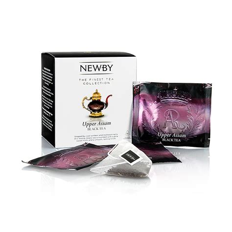 Newby Tea Upper Assam, indischer schwarzer Tee, 37,5 g, 15 Stück ...