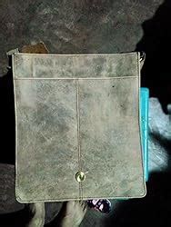 LEADERACHI Vintage Hunter Leather Crossbody Messenger Bag For Mens ...