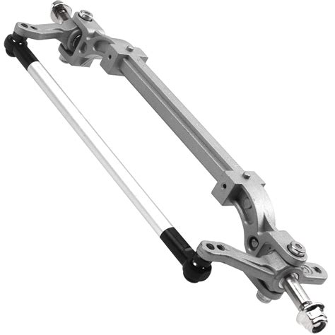 Buy Vgoohobby Metal Front Axle Steering Link Rod Pole Wheel Axle ...