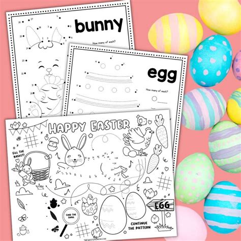 Fun & Free Easter Lesson Printables for Kids! - Printable Art and Words