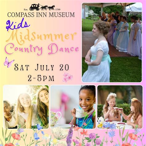 Midsummer 1800s Country Dance, Compass Inn Museum & Ligonier Valley ...