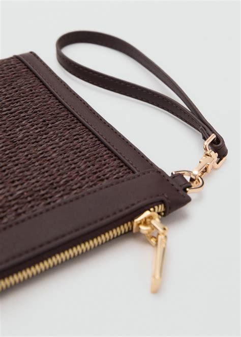 Natural fibre clutch - Women | MANGO South Africa