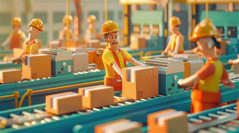 Manufacturing Cartoon 的图像结果