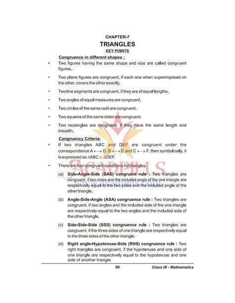 Image result for Math Class For9th Chapter Tringle