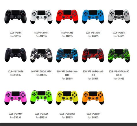 Image result for All PS4 Controller Colors