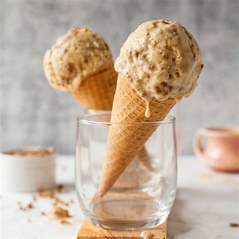 Grape Nut Ice Cream with Brown Sugar and Honey - The Live-In Kitchen