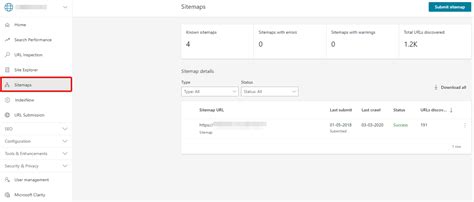 Image result for Site Map Bing Webmaster Tools