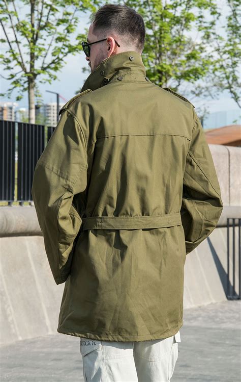 Парка армейская M-85 брезент olive Чехия, купить в Интернет-магазине ...