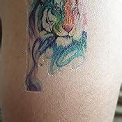 Voorkoms® Tiger Men and Women Waterproof Temporary Body Tattoo : Amazon ...